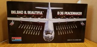 Monogram Big,  Bad & B - 36 Peacemaker 1/72 Scale Model Kit 5707 Unbuilt