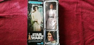 Vintage Star Wars Kenner Princess Leia Organa 12 " Large Size Action Figure & Box