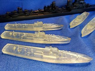 Cruel Seas scale German Kriegsmarine destroyer & 3D printed R - boats & submarine 3