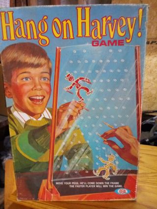 Vintage Ideal Hang On Harvey Game 1969