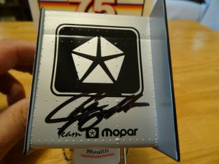 Joey Saldana Autographed 75 Mopar Parts 1:25 GMP Sprint Car World of Outlaws 2