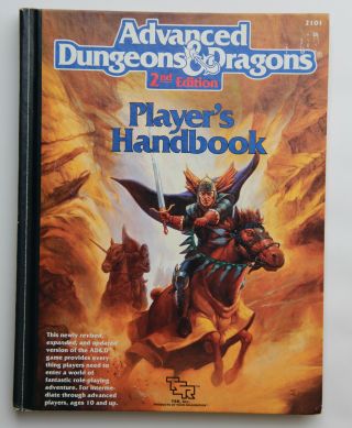 Advanced Dungeons & Dragons,  2nd Edition,  Player 