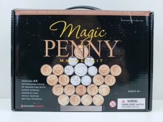Dowling Magnets Magic British Penny Magnet Kit Investigate Magnetic Pence