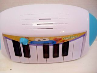 Lets Rock Elmo Sesame Street Piano Keyboard Musical Toy Hasbro Cookie Monster 2