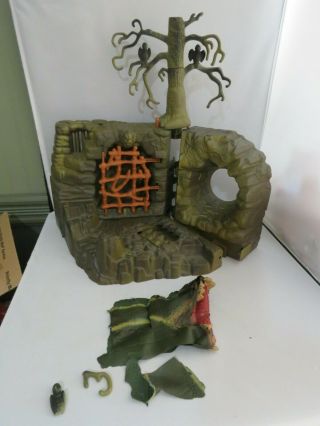 Vintage Motu He - Man Fright Zone Masters Of The Universe Playset