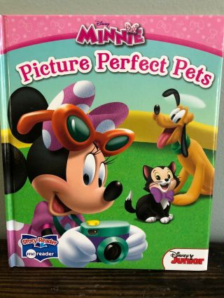 Minnie Mouse Picture Perfect Pets Story Me Reader Replacement Book Disney Jr.