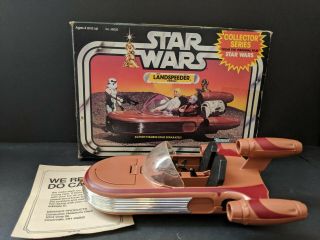 Vintage Kenner Star Wars 1978 Landspeeder And We Do Care