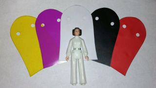 5 - Pack Of Vintage Star Wars Princess Leia Action Figure Custom Capes