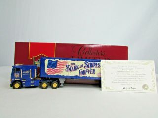 Matchbox Ultra Ks191/sa Freightliner Coe Stars & Stripes Forever 1:58