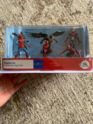 Marvel Spider - Man Homecoming Figurine Set Disney Store - Packaging