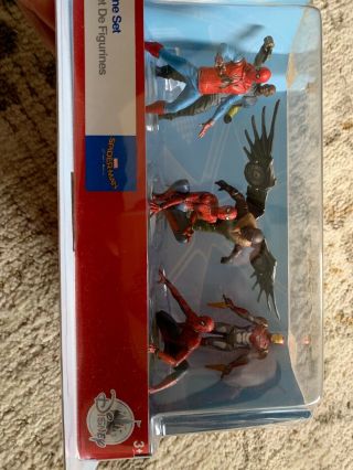 Marvel Spider - Man Homecoming Figurine Set Disney Store - Packaging 3