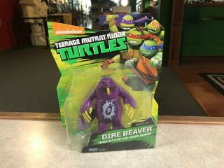 2016 Teenage Mutant Ninja Turtles Out Of The Shadows Dire Beaver Figure Moc