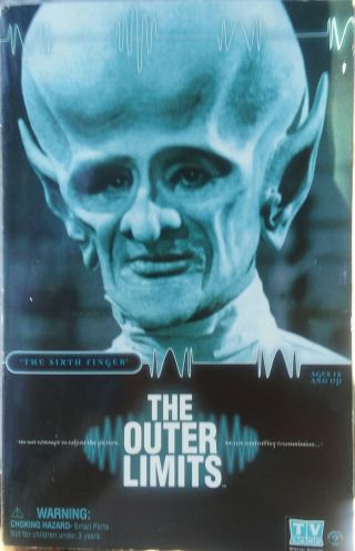 The Outer Limits Sixth Finger Gwyllm Griffiths 12 " 1/6 Figure Set By Sideshow