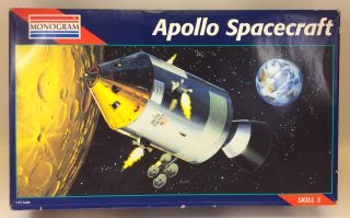 Monogram 5083 Apollo Spacecraft 1/32 Scale Plastic Model Kit