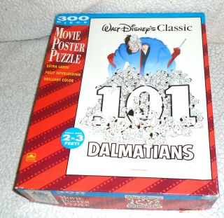 Walt Disney Classic - 101 Dalmations - Movie Poster Puzzle 2 