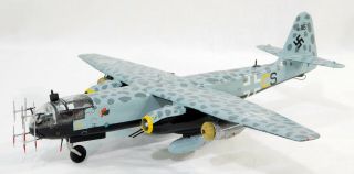 1/48 Revell/hasegawa - Arado Ar 234 B - 2/n " Nachtigall " - Built & Painted