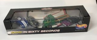 Hot Wheels Gone In 60 Seconds Series 2 Performance 3 Car Set With Car Hauler