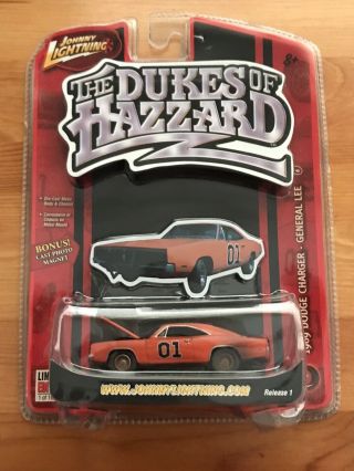 Johnny Lightning The Dukes Of Hazzard R1 1969 Dodge Charger General Lee Dirty