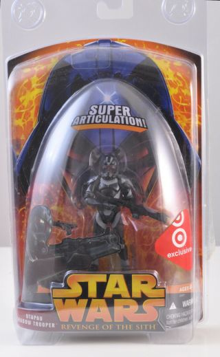 Star Wars 2005 Target Exclusive Revenge Of The Sith Utapau Shadow Trooper