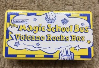 Magic School Bus Volcanic Rocks Box 1996 Pumice Obsidian