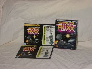 Looney Labs Star Fluxx With 2 Copies Of Promo Keeper Robo - Doc