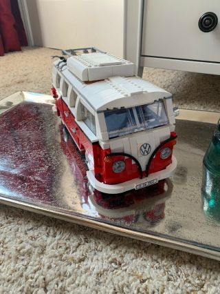 Complete Lego Set 10220 Vw Bus Volkswagen T1 Camper Van Box Instructions