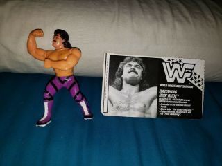 Wwe/wwf Hasbro - Ravishing Rick Rude Series 1 Wrestling Action Figure W Bio Card