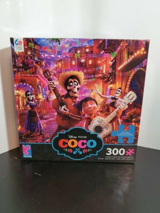 Ceaco Disney Pixar Coco 300 Piece Puzzle 18 " X 24 " With Puzzle Picture Poster