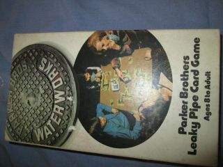 1972 Parker Brothers Water Card Game Complete