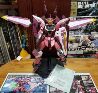 Bandai Mg 1/100 Gundam Seed Justice Built