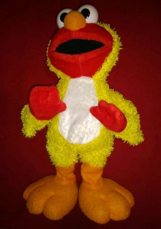 Elmo Sesame Street Chicken Dance 14 " Fisher Price Singing 