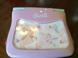Mattel Barbie B - Bright Laptop Computer Talking Learning Toy Pink