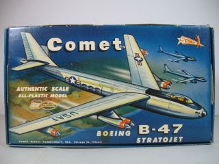 1955 Vintage Comet 1/205 Boeing B - 47 Stratojet Pl - 22