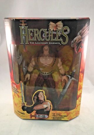Hercules The Legendary Journeys 10 " Action Figure Deluxe Edition Toy Biz
