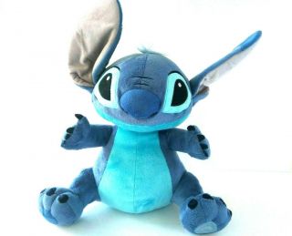 Disney Store Stitch Plush Stuffed Animal 16 " Disney Toy Lilo Blue Alien Dog