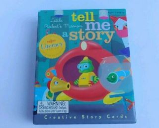 Ships Eeboo Create And Tell Me A Story Cards,  Robot 