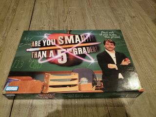 " Are You Smarter Than A 5th Grader " Parker Brothers Board Game - 2007