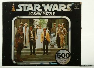 1977 Star Wars Jigsaw Puzzle Series Iii Victory Celebration Complete 40150