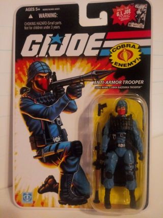 Hasbro G.  I.  Joe 25th Anniversary Cobra Bazooka Trooper Action Figure