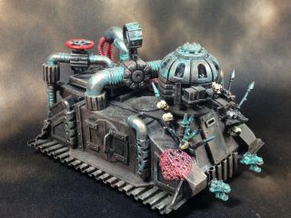 Warhammer 40k Chaos Space Marines Converted Painted Rhino