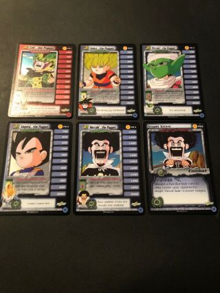 Dragon Ball Z Ccg Complete Puppet Series 1 - 6 Puppet Promo