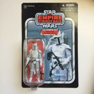 Star Wars Empire Strikes Back Boba Fett Figure Prototype Armor Kenner Mib