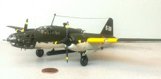 1:72 Scale Built Plastic Model Airplane Japanese Nakajima Ki - 49 Torpedo Bomber 2