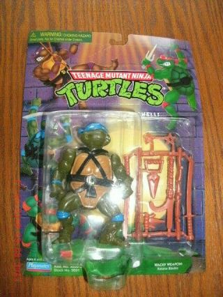 Tmnt Leonardo Action Figure Playmates Teenage Mutant Ninja Turtles 5001