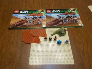 Lego Star Wars Jabba’s Sail Barge Minifigures And Instructions 75020