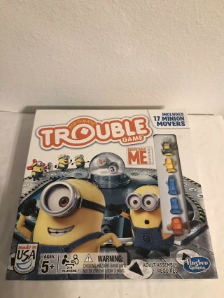 Minion Trouble Game Despicable Me Edition - Family Board Game Hasbro