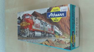 Vintage Ho Athearn Kit 1436 50 Ft Flat Car Chicago Great Weastern