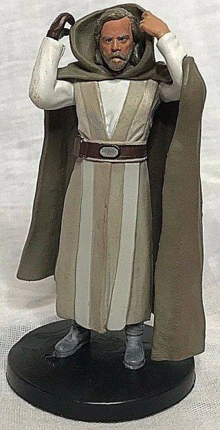 Disney Authentic Luke Skywalker Figurine Cake Topper Star Wars Toy Last Jedi