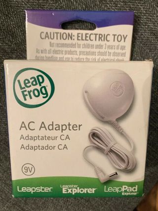 Leapfrog Ac Adapter 9v Power Supply Charger Model 690 - 11213 With Box