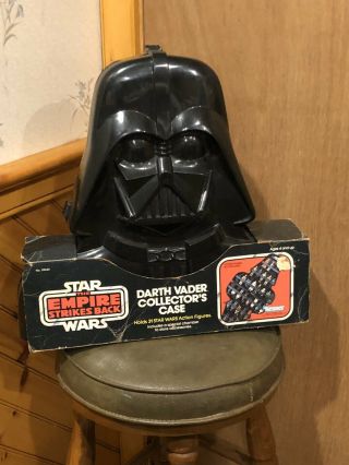 Vintage Star Wars Action Figure Case Darth Vader Empire Strikes Back